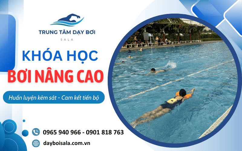 Lớp học bơi nâng cao mọi lứa tuổi