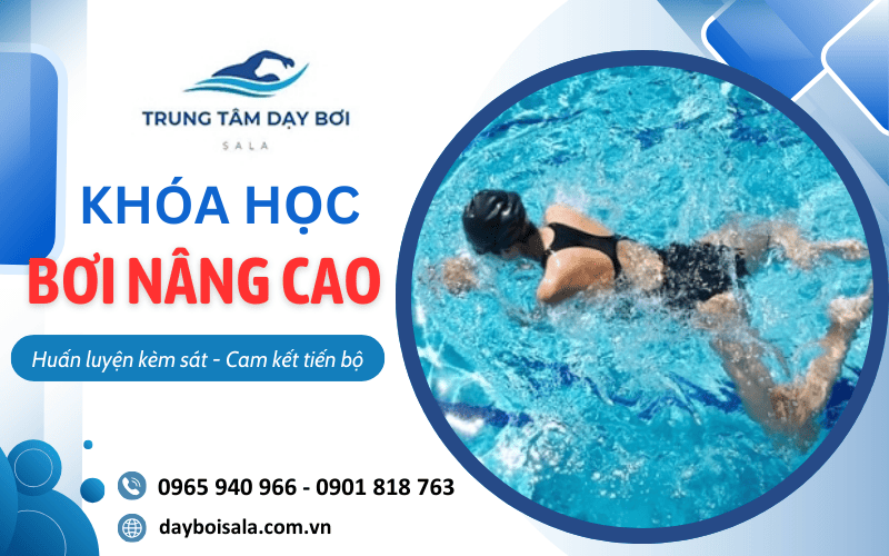 Lớp học bơi nâng cao mọi lứa tuổi