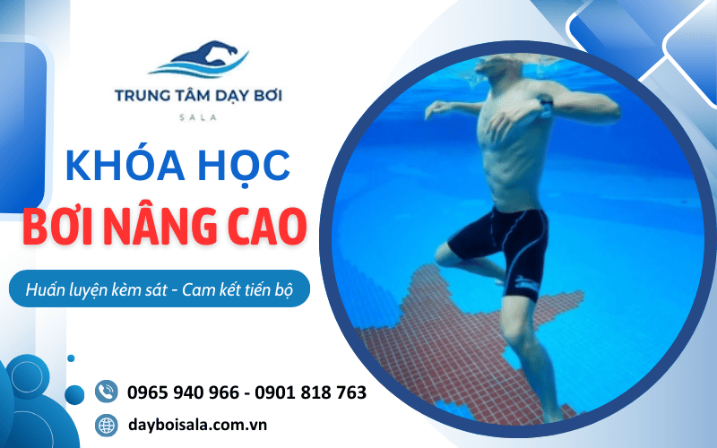 Lớp học bơi nâng cao mọi lứa tuổi