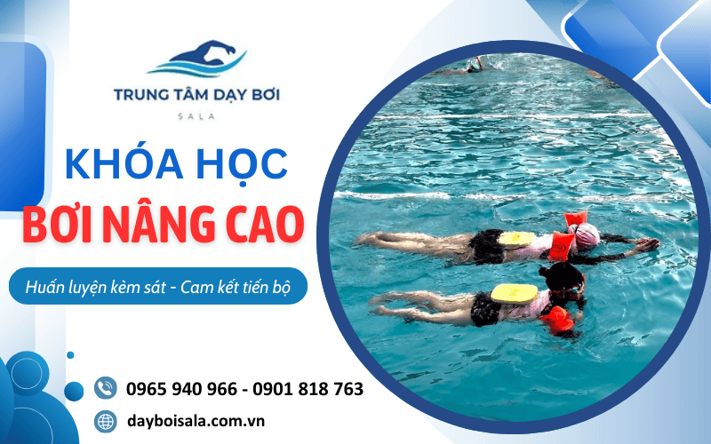 Lớp học bơi nâng cao mọi lứa tuổi