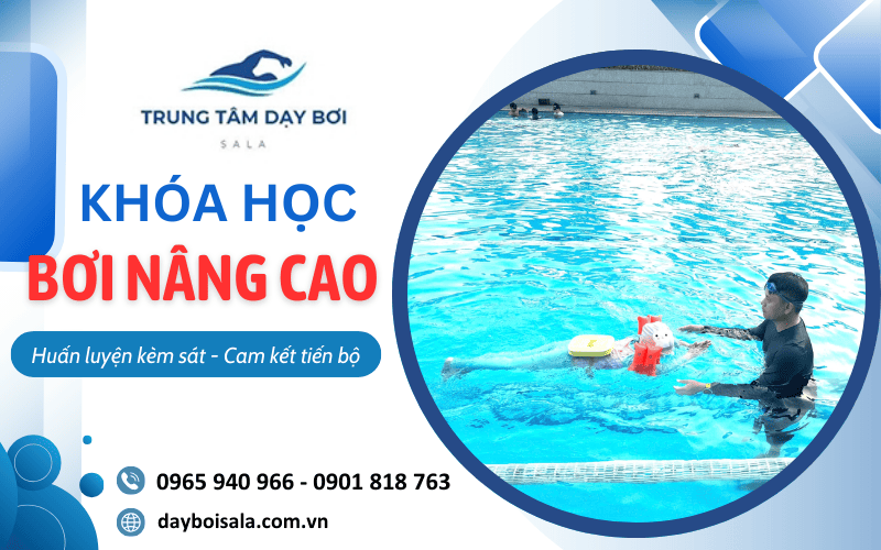 Lớp học bơi nâng cao mọi lứa tuổi